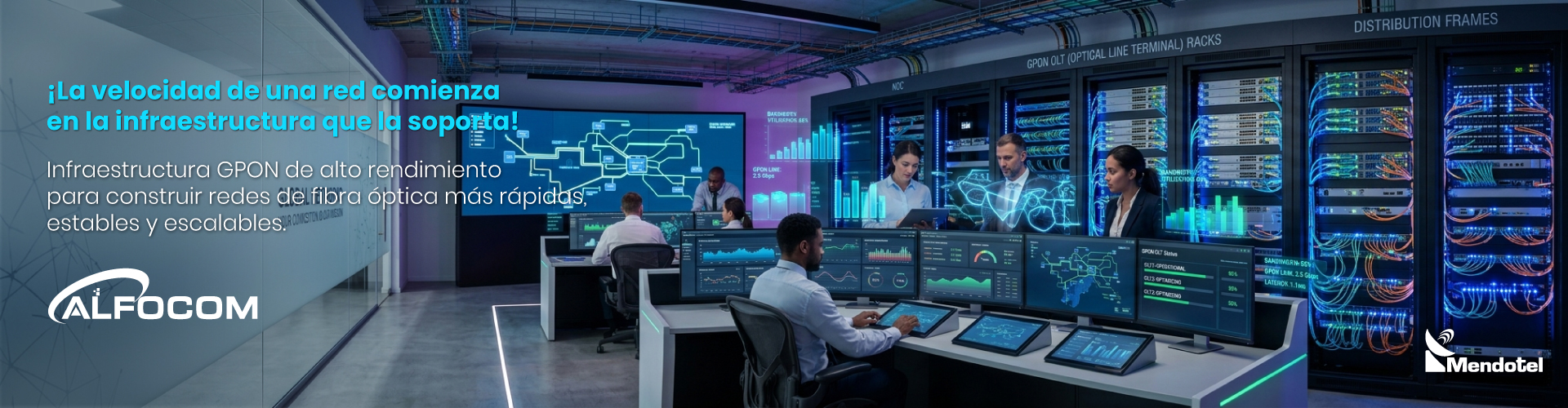 Equipos EPON - OLT - GPON Mendotel